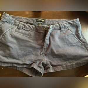 Express Charcoal Casual Shorts